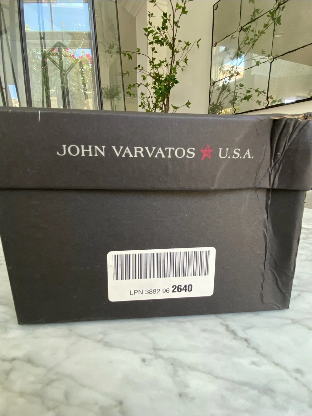 John Varvatos Redding Black and Gray Suede & Wool Chukka Boots